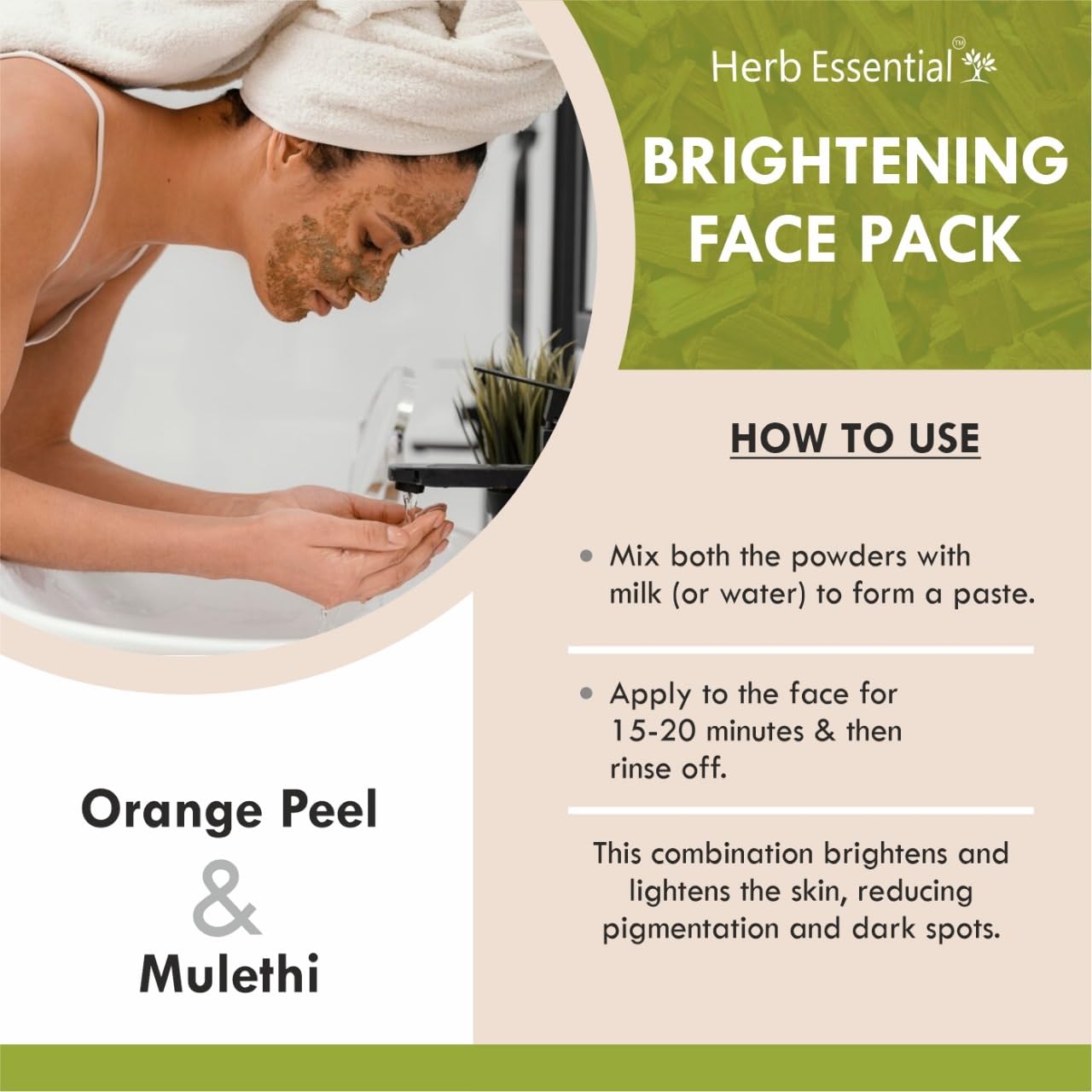 Herb Essential Face Pack Combo Powder 4.32