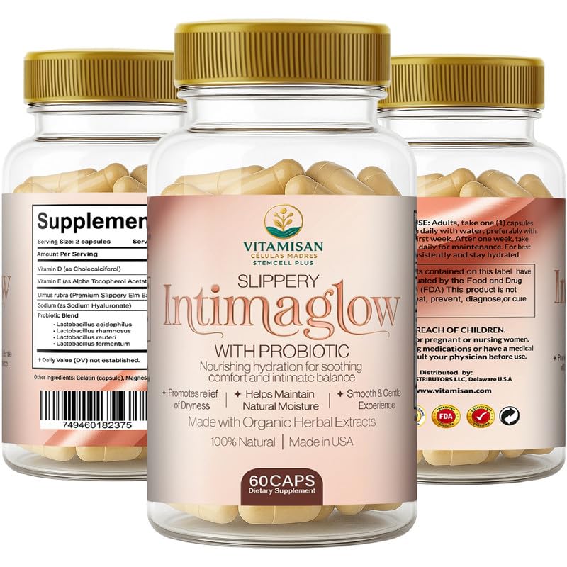 VITAMISAN Slippery Intimaglow with Probiotic 60 Capsules