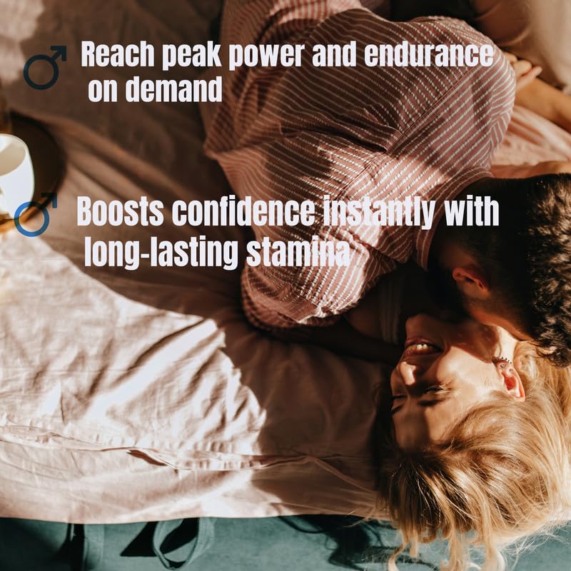 TESTO BIOGEN Male Enhancing Supplement – Testosterone Booster with Maca, Epimedium, Tongkat Ali, 3rd Party Lab Tested, 60 Capsules