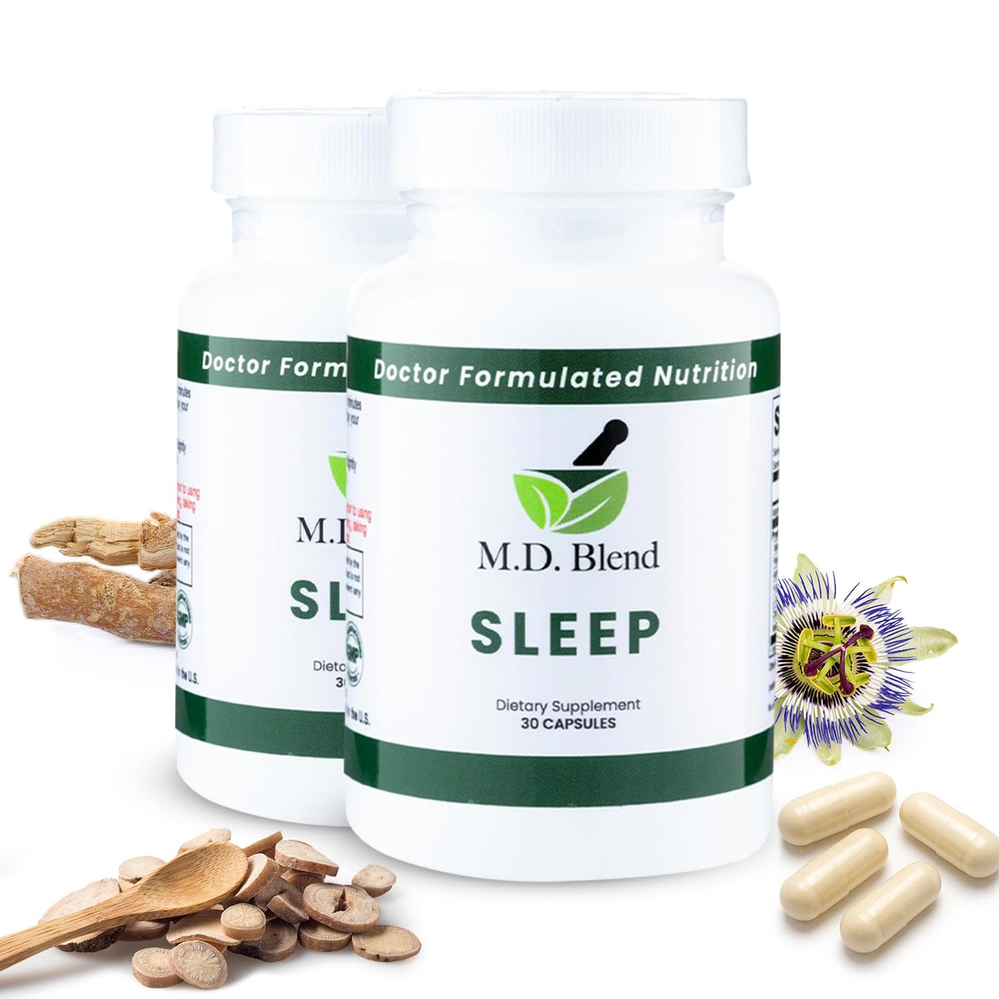 M.D. Blend Sleep Capsules, 60 Count