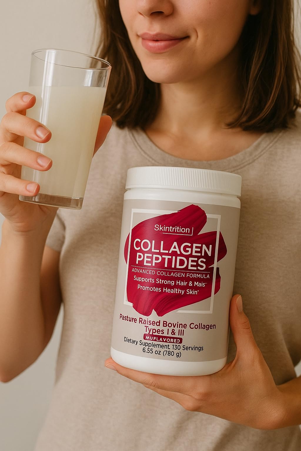 Skintrition Collagen Peptides Powder, 20 Servings