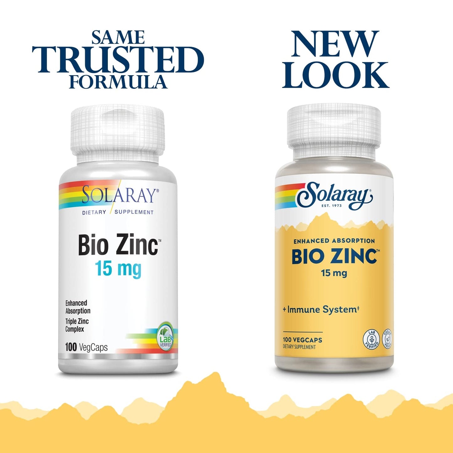 Solaray Bio Zinc 15 mg Capsules 200 Count