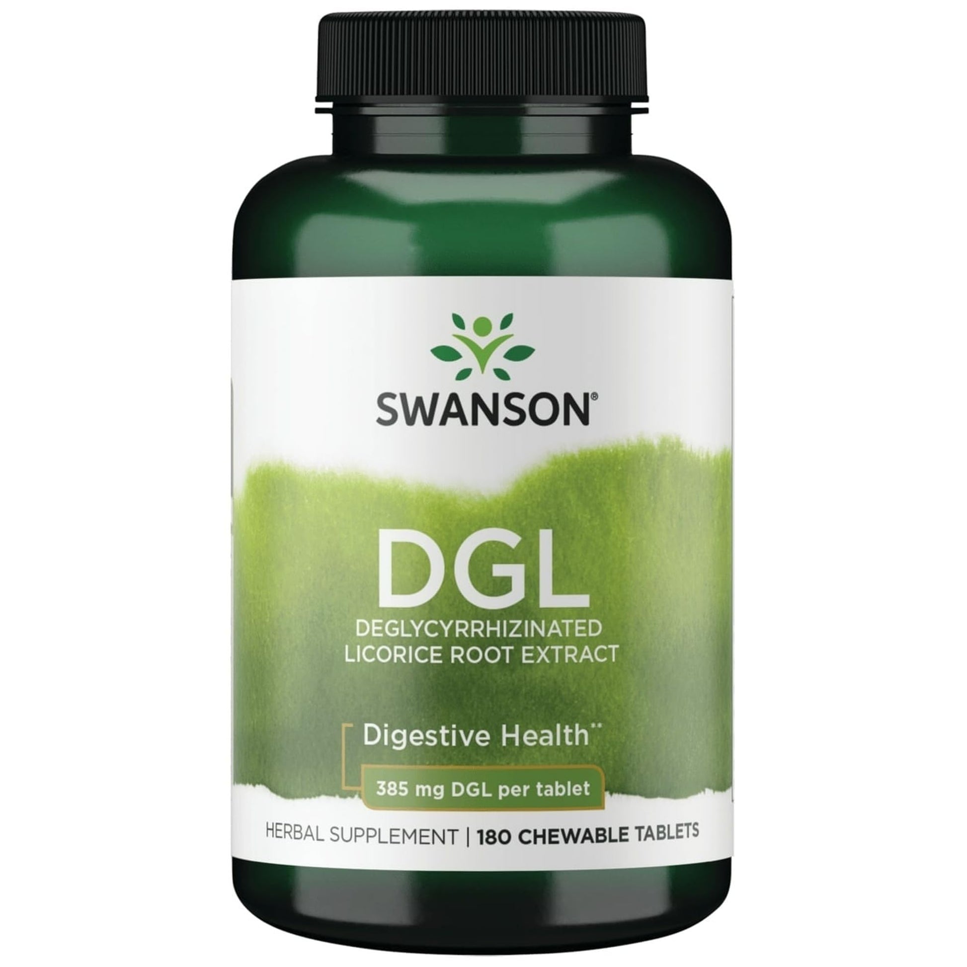 Swanson Dgl (Licorice) 385 Milligrams Chewable Tablets 180 Count