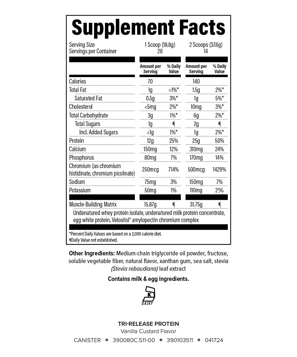 Isagenix Tri-Release Protein Powder, 18.6 oz