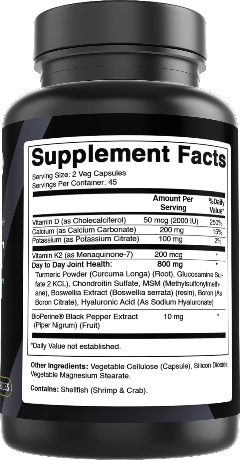Best Naturals Day-to-Day Joint Support Capsules, 90 Count
