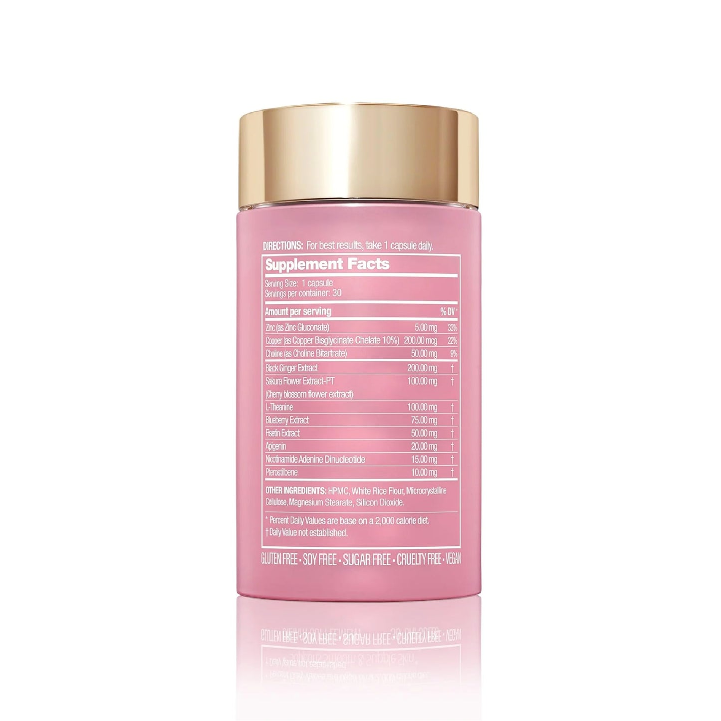 Halo Beauty Sakura Anti-Aging Collagen Support Supplement Capsule 30 Count