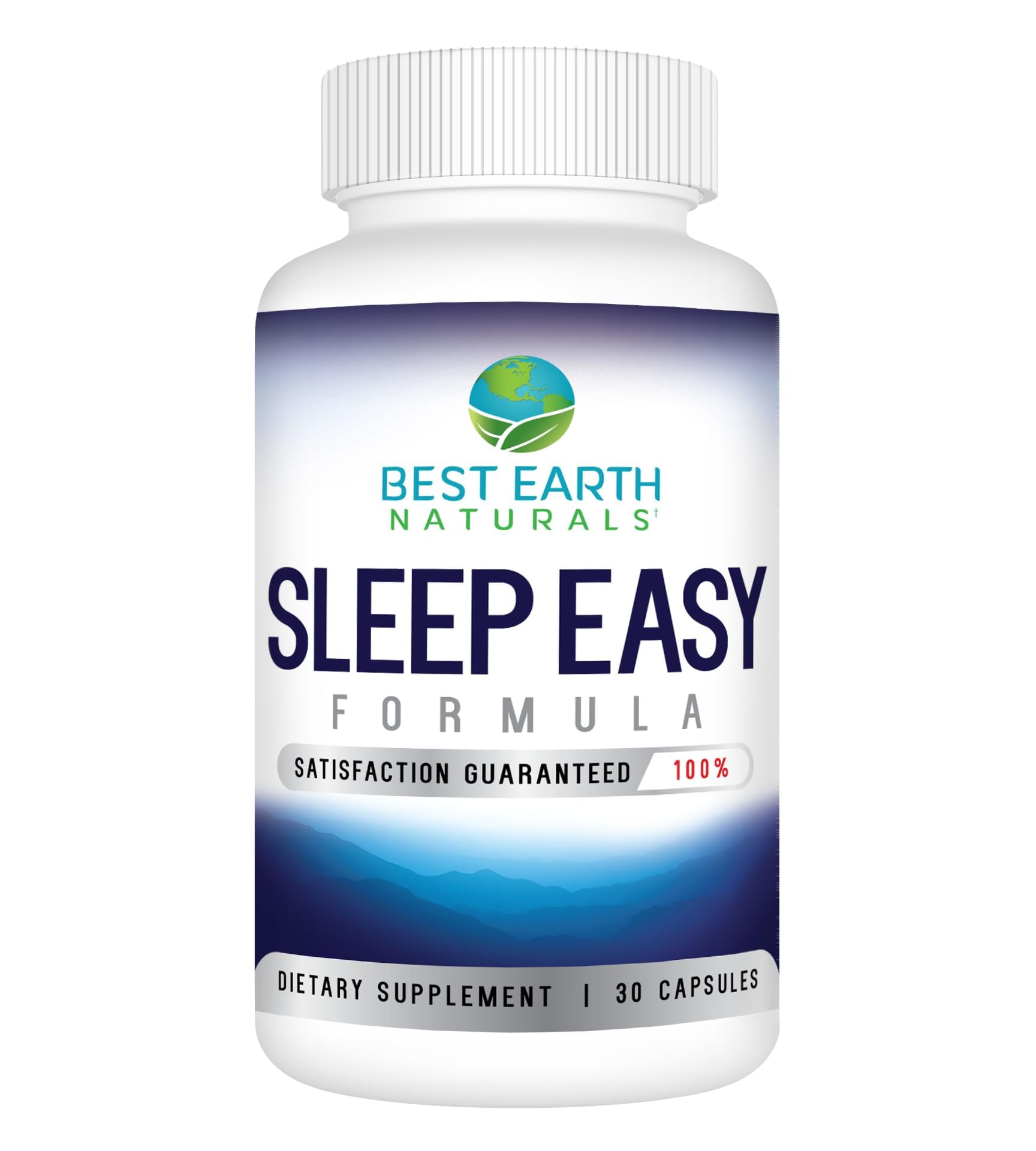 Best Earth Naturals Sleep Easy Supplement with L-Theanine, GABA, 5-HTP and More Capsule 30 Count