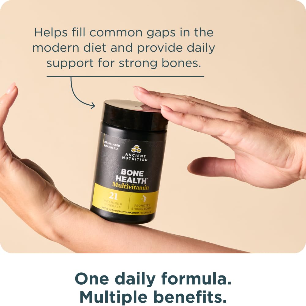 Ancient Nutrition Bone Health Multivitamin Capsule 30 Count