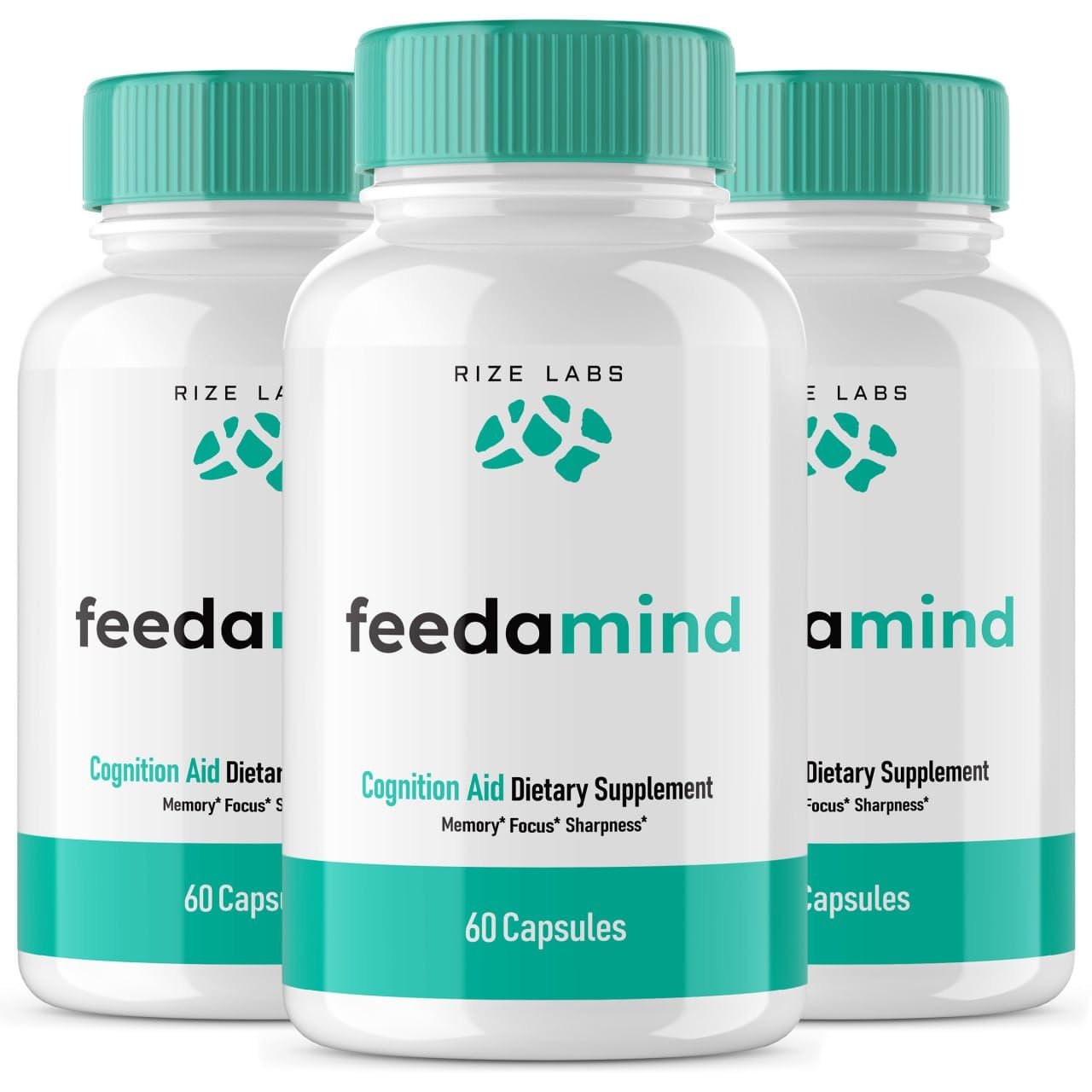 rize labs Feedamind Capsules, 180 Capsules
