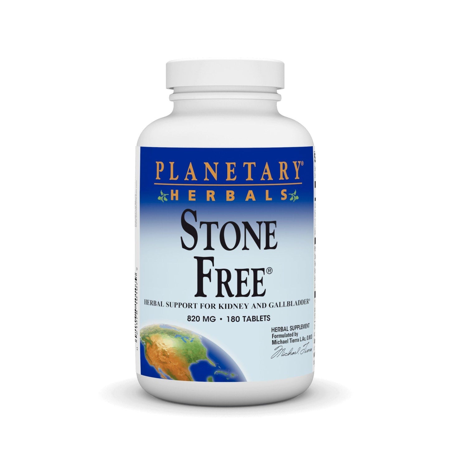 Planetary Herbals Stone Free 820 mg Herbal Support for Kidney and Gallbladder 180 Tablets