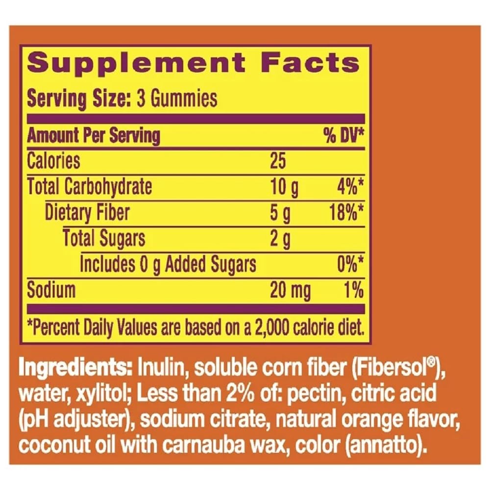 Metamucil Fiber Gummies Gummy 105 Count