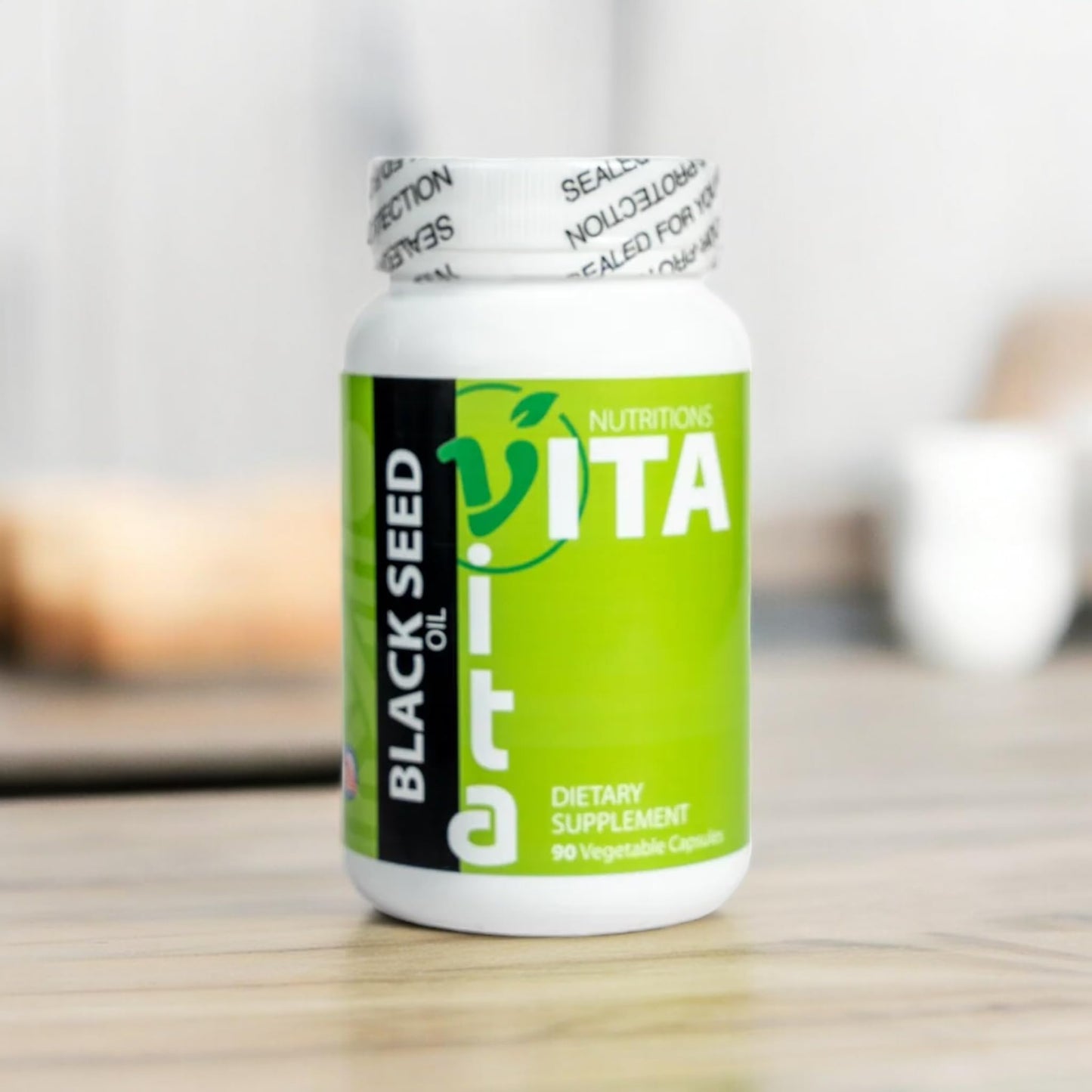 VitaVita Nutritions Black Seed Oil Dietary Supplement Capsules 90