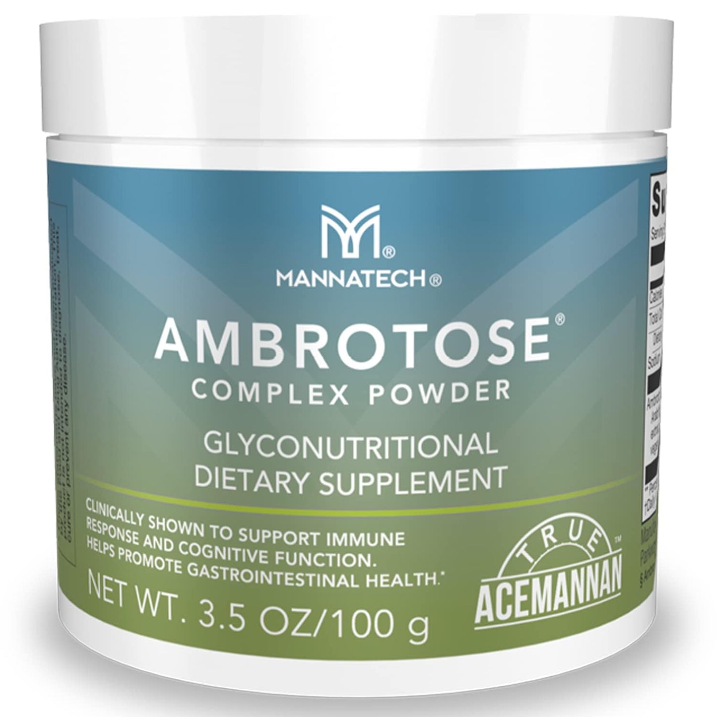 Mannatech Ambrotose Complex Immune Support Powder 3.5 Ounce