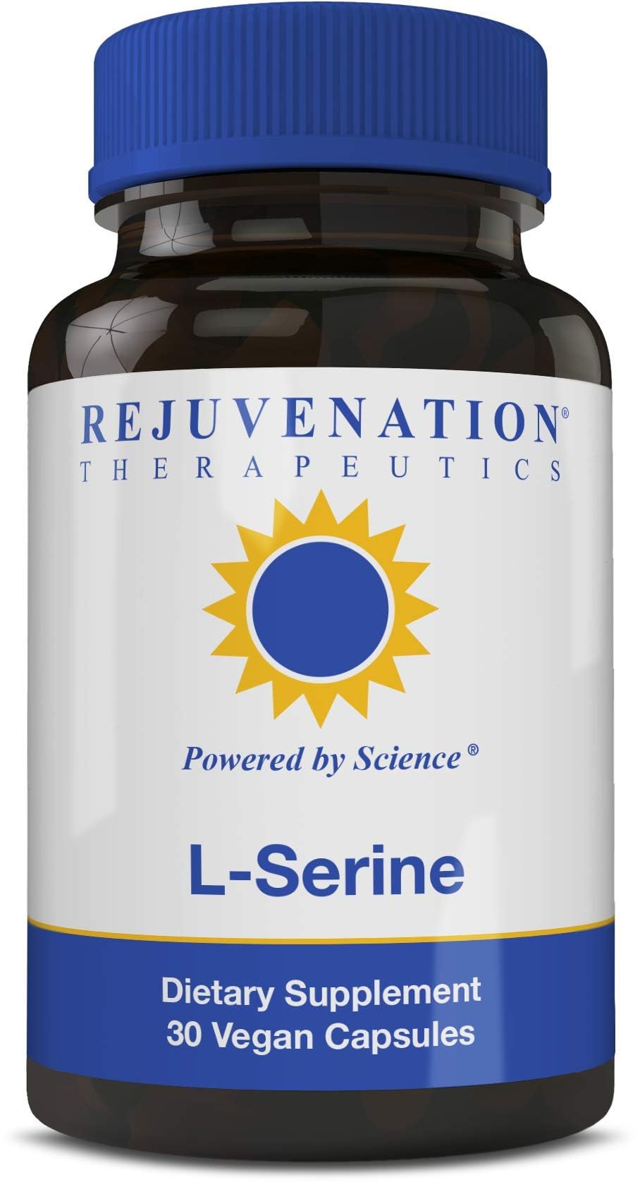 Rejuvenation Therapeutics L-Serine 500 mg Capsules, 30 Capsules