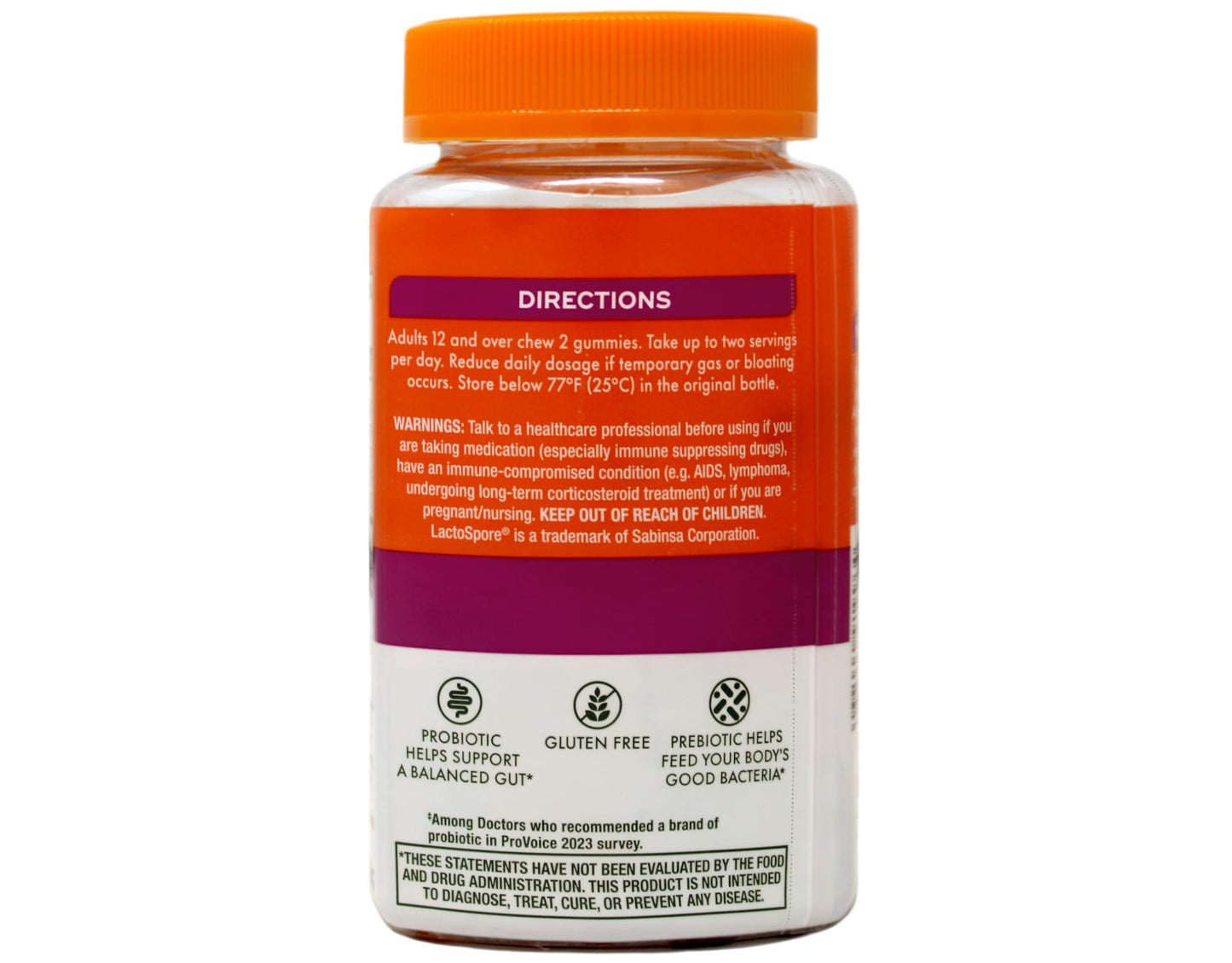 Align Digestive Health Prebiotic + Probiotic Capsule, 50 Count