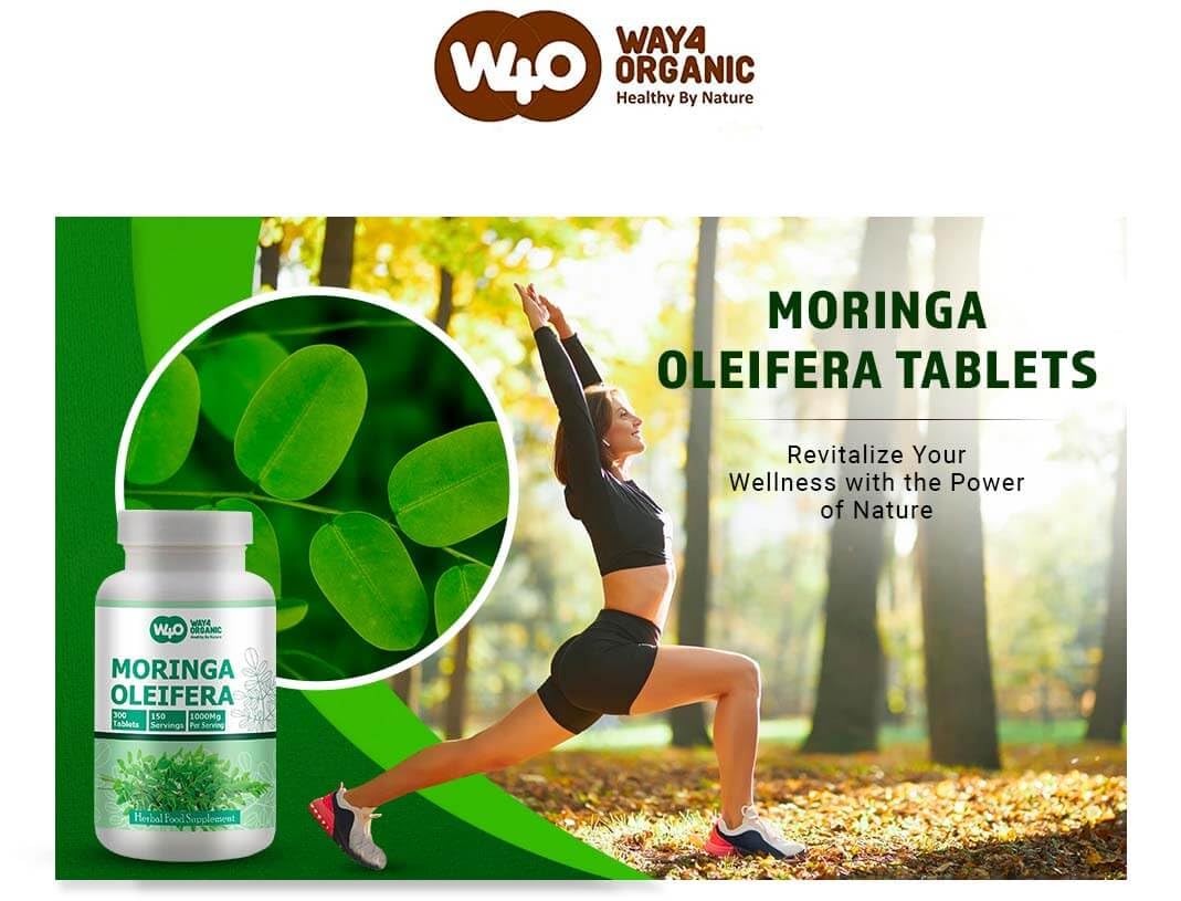 WAY 4 ORGANIC W4O Moringa Leaf Powder 8
