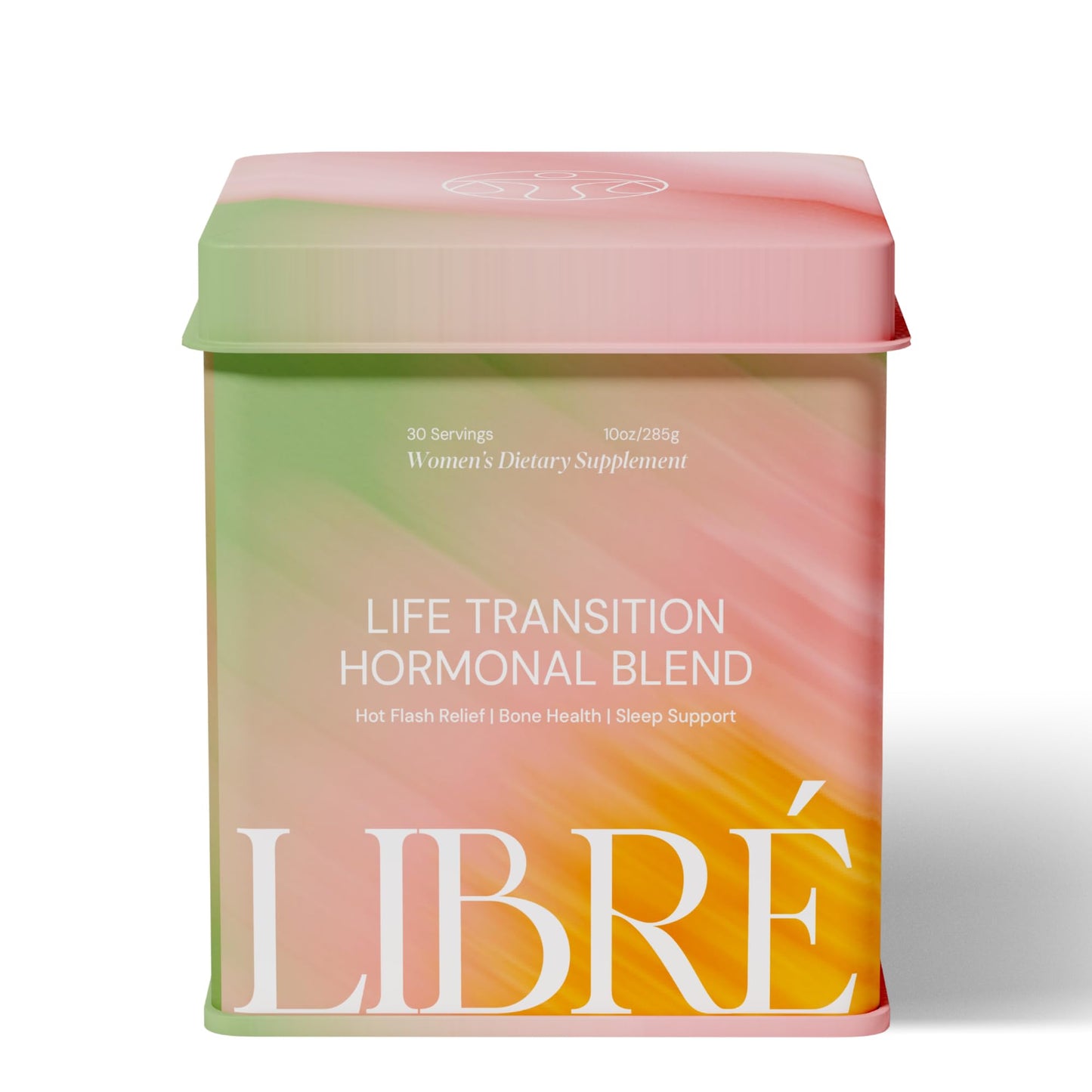 Libré Life Transition Hormonal Blend Powder, Hormone-Free Perimenopause Supplement for Women, Vitamins, Minerals, Probiotics, Hot Flash Relief, Night Sweats, Mood, Bone & Sleep Support, 30 Servings, 10 Ounce