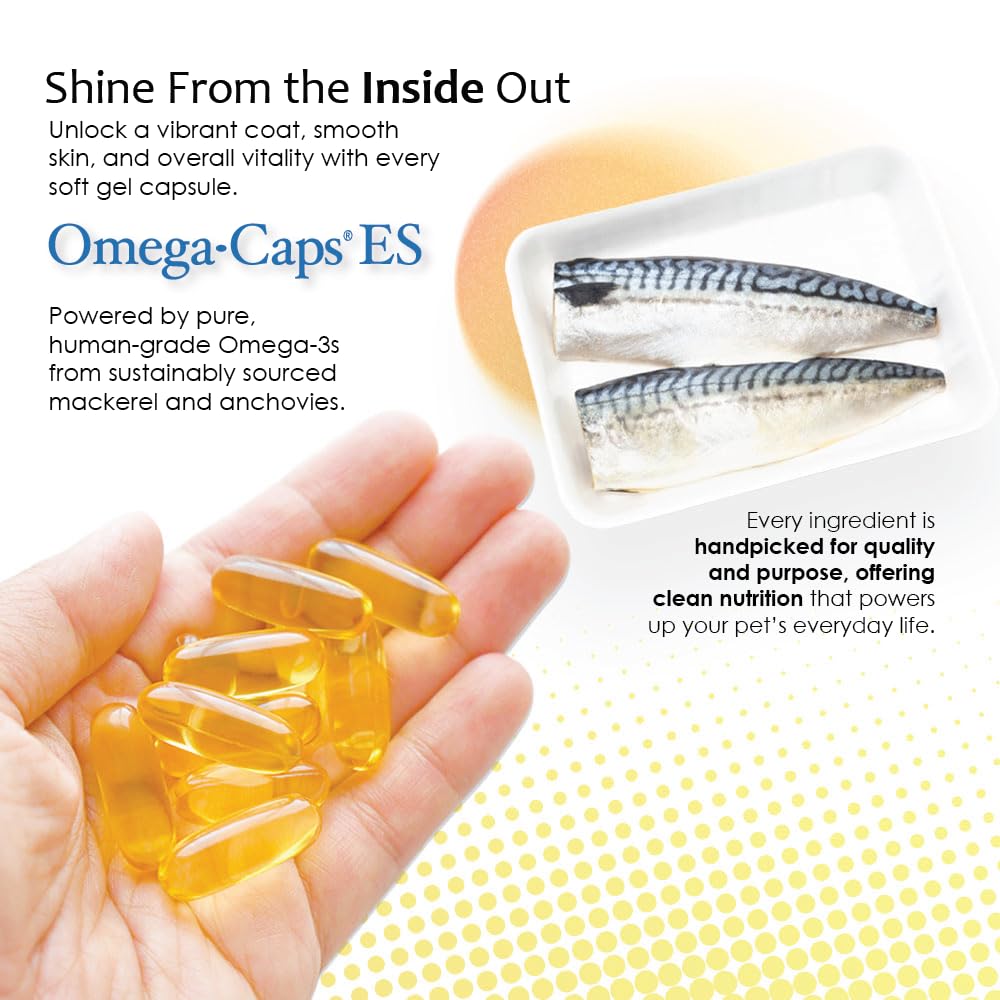 Pet Health Solutions Omega-Caps ES for Large & Giant Dogs 1 Capsule