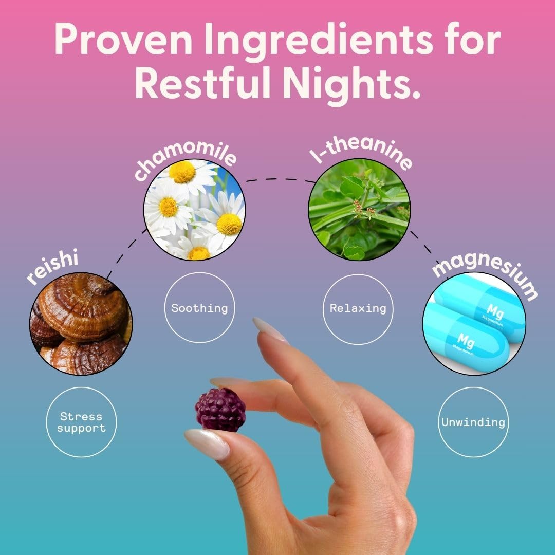 SuperMush Sleep Gummies for Adults 60 Gummies