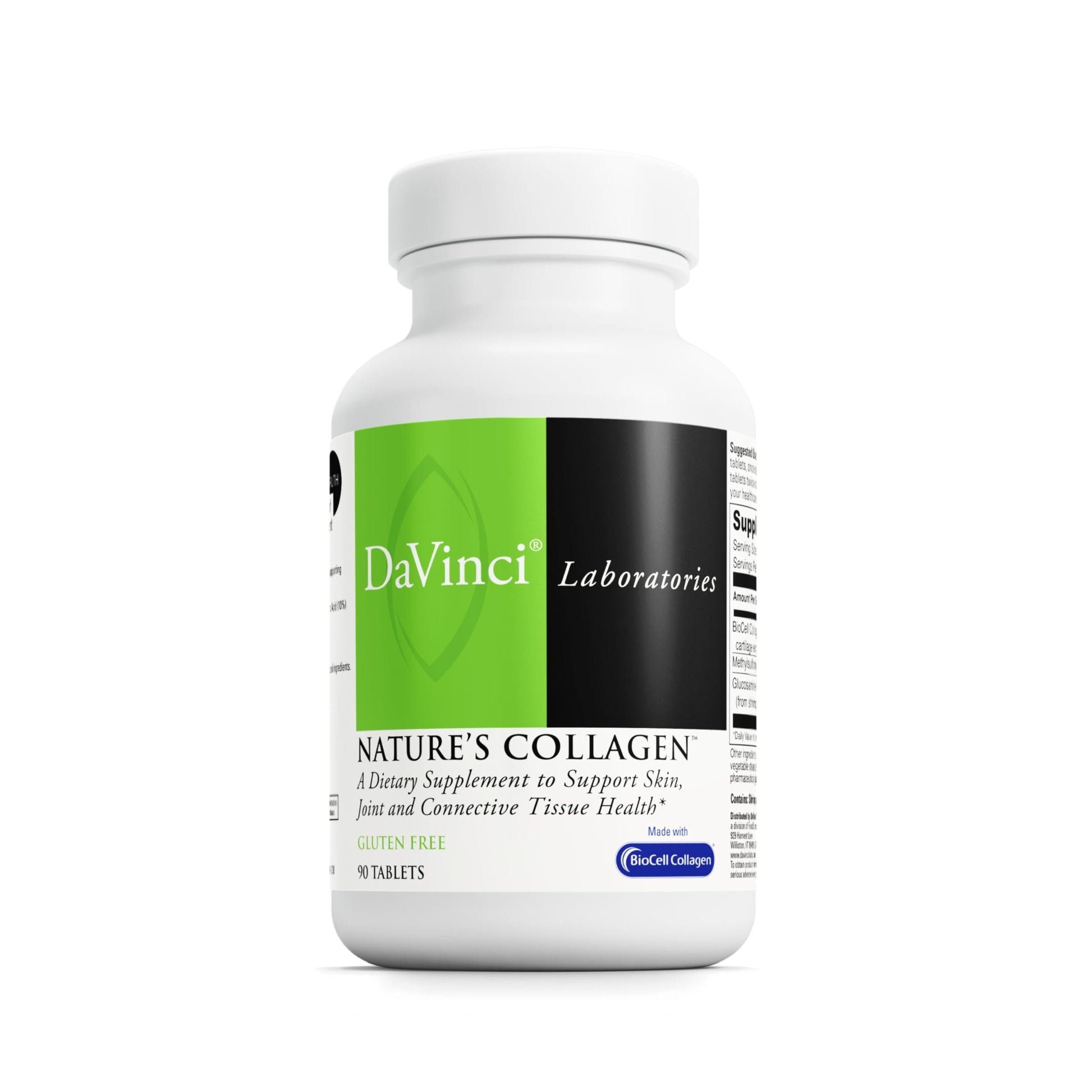 DAVINCI Natures Collagen BioCell Collagen Supplement with MSM & Glucosamine Tablet 90 Tablets