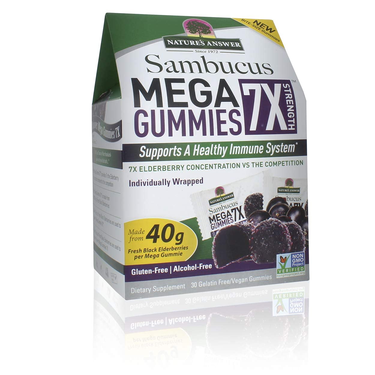 Nature's Answer Sambucus Mega Gummies 30 Count