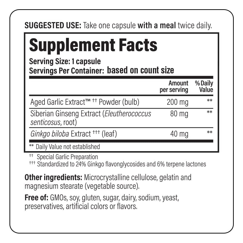 Kyolic Brain Memory 90 Capsules