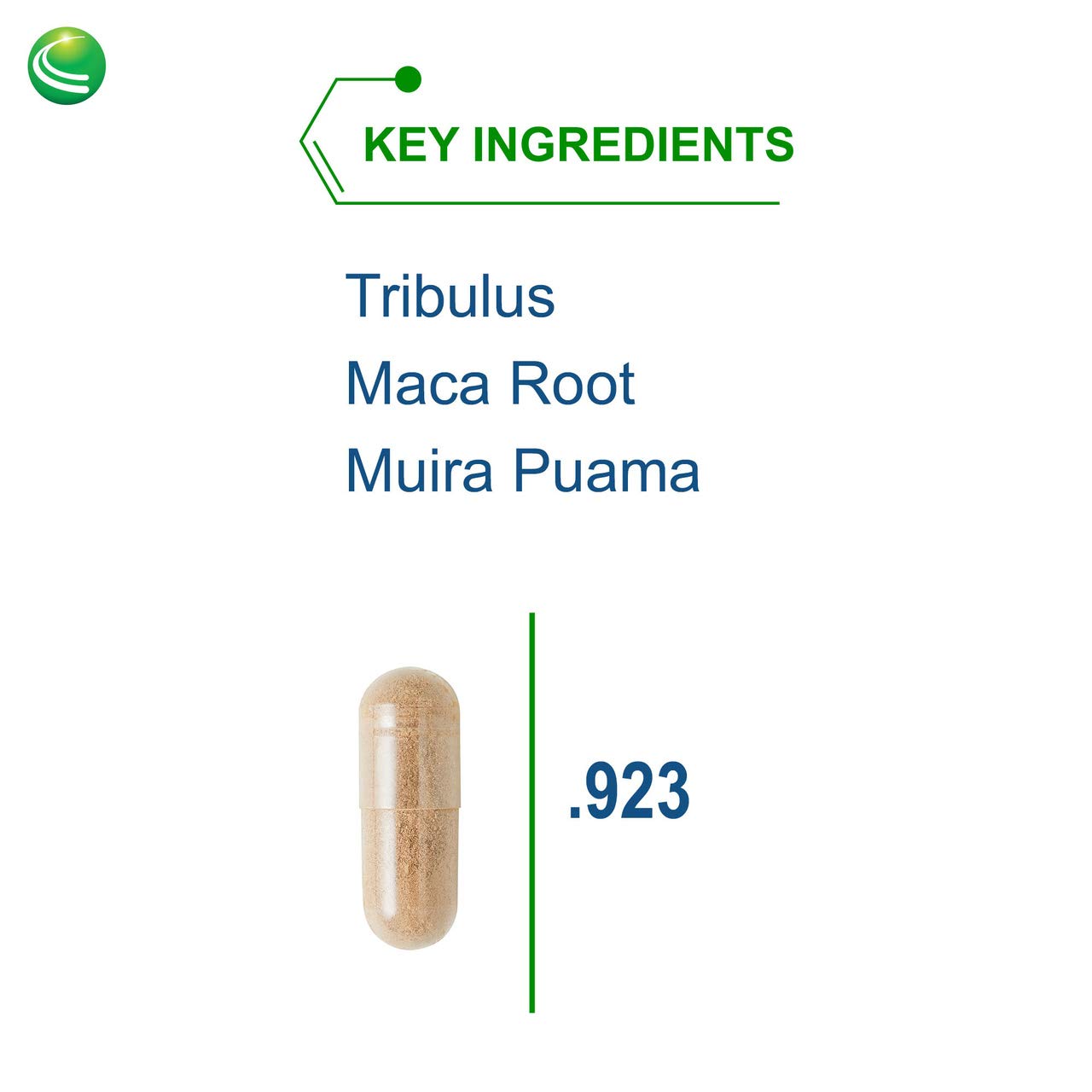 Nutra BioGenesis Andro Plus Tribulus Terrestris Extract for Men Maca Root Supplement for Men's Vitality with Muira Puama 90 Capsules