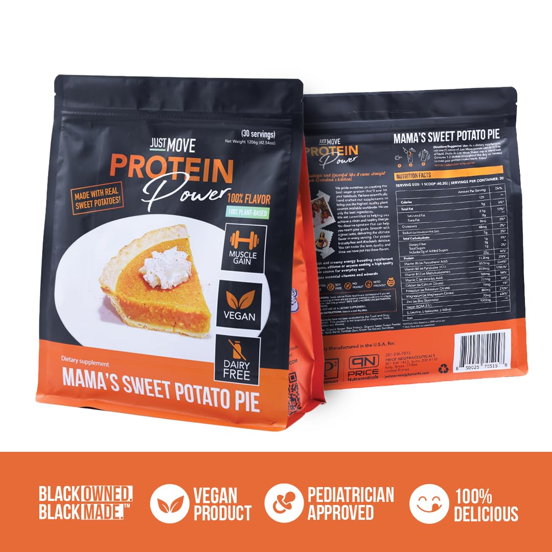Just Move Sweet Potato Pie Protein Powder 0.71 oz