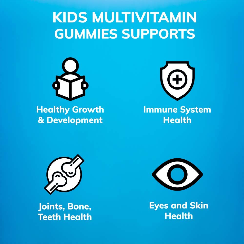 Zaytun Vitamins Halal Kids Multivitamin Gummies, 90 Gummies