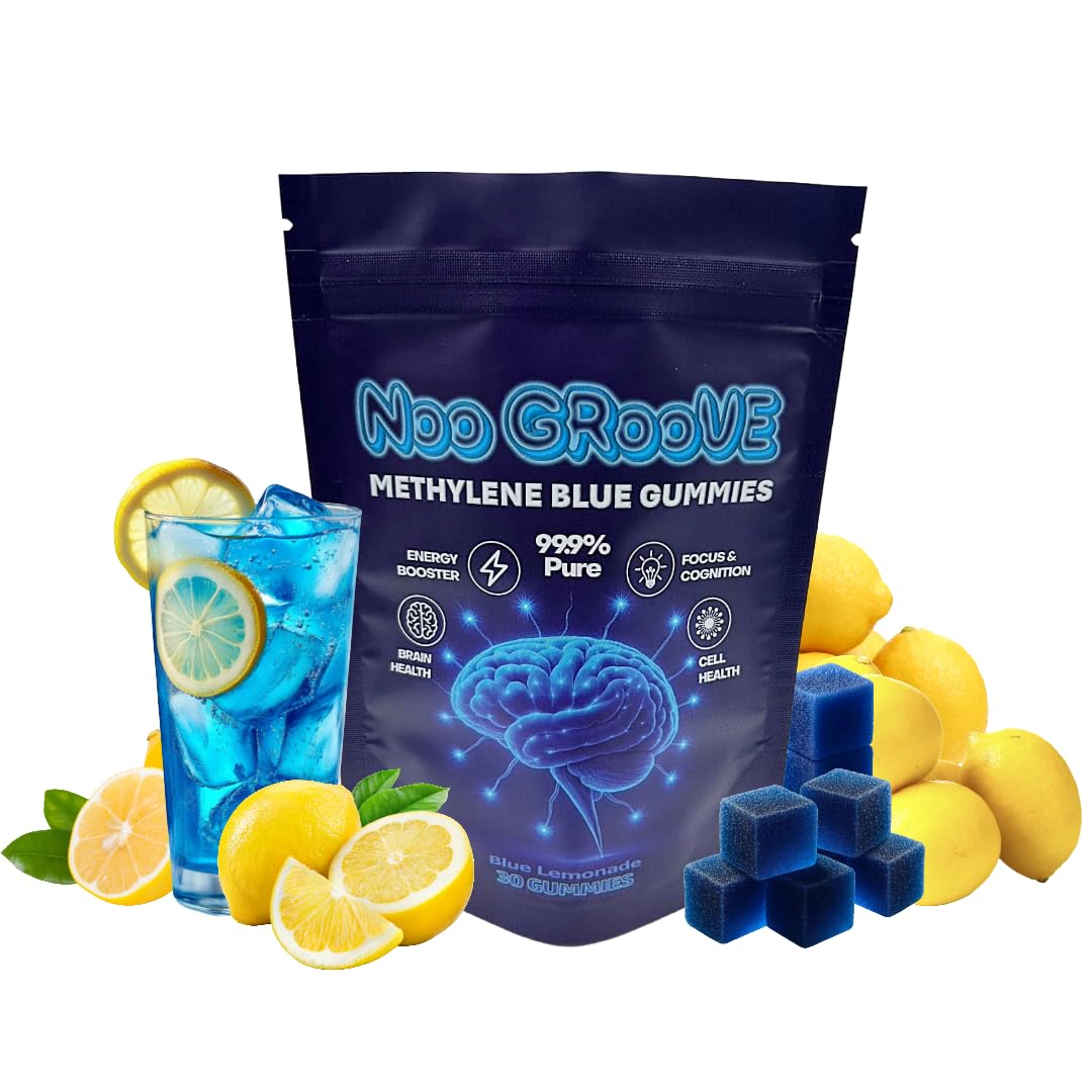 Noo Groove Methylene Blue Gummies, 30 Count
