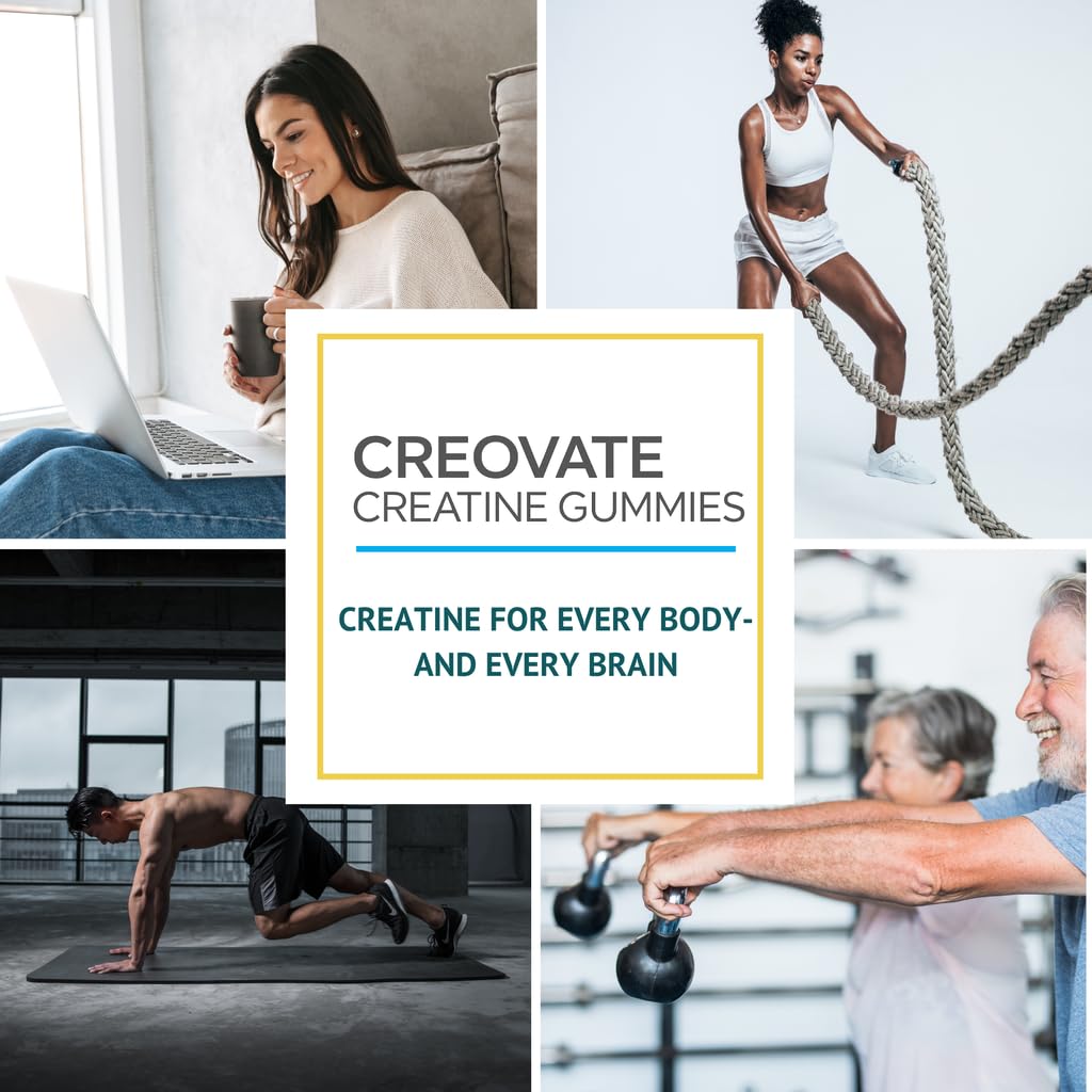 Consult Health Creovate Creatine Monohydrate Gummies 90 Count