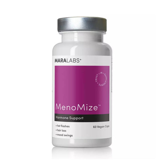BrocElite MenoMize Menopause Support Formula with Resveratrol & Black Cohosh 60 Capsules