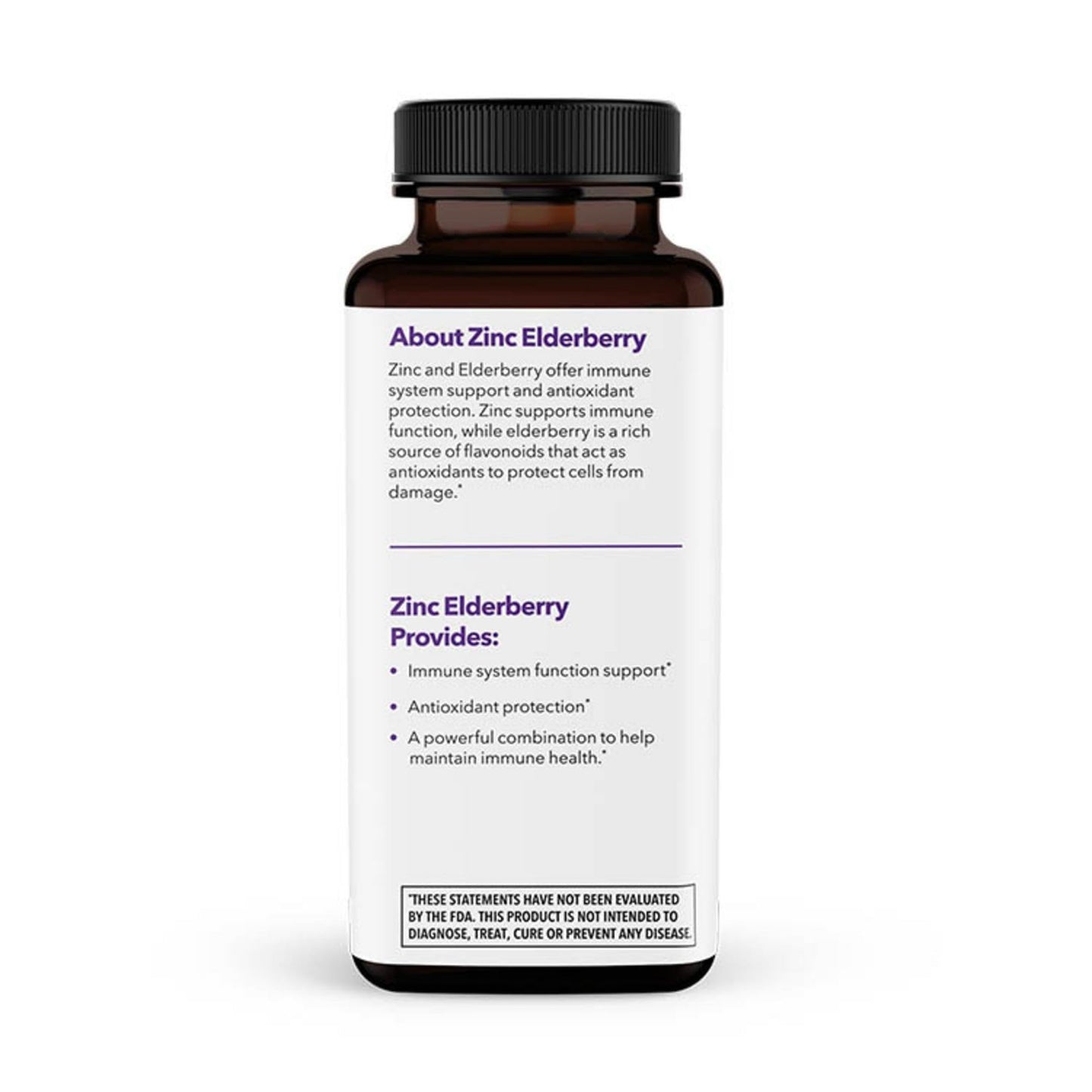 LifeSeasons Zinc Elderberry Quick Melts Tablets – 90 Count