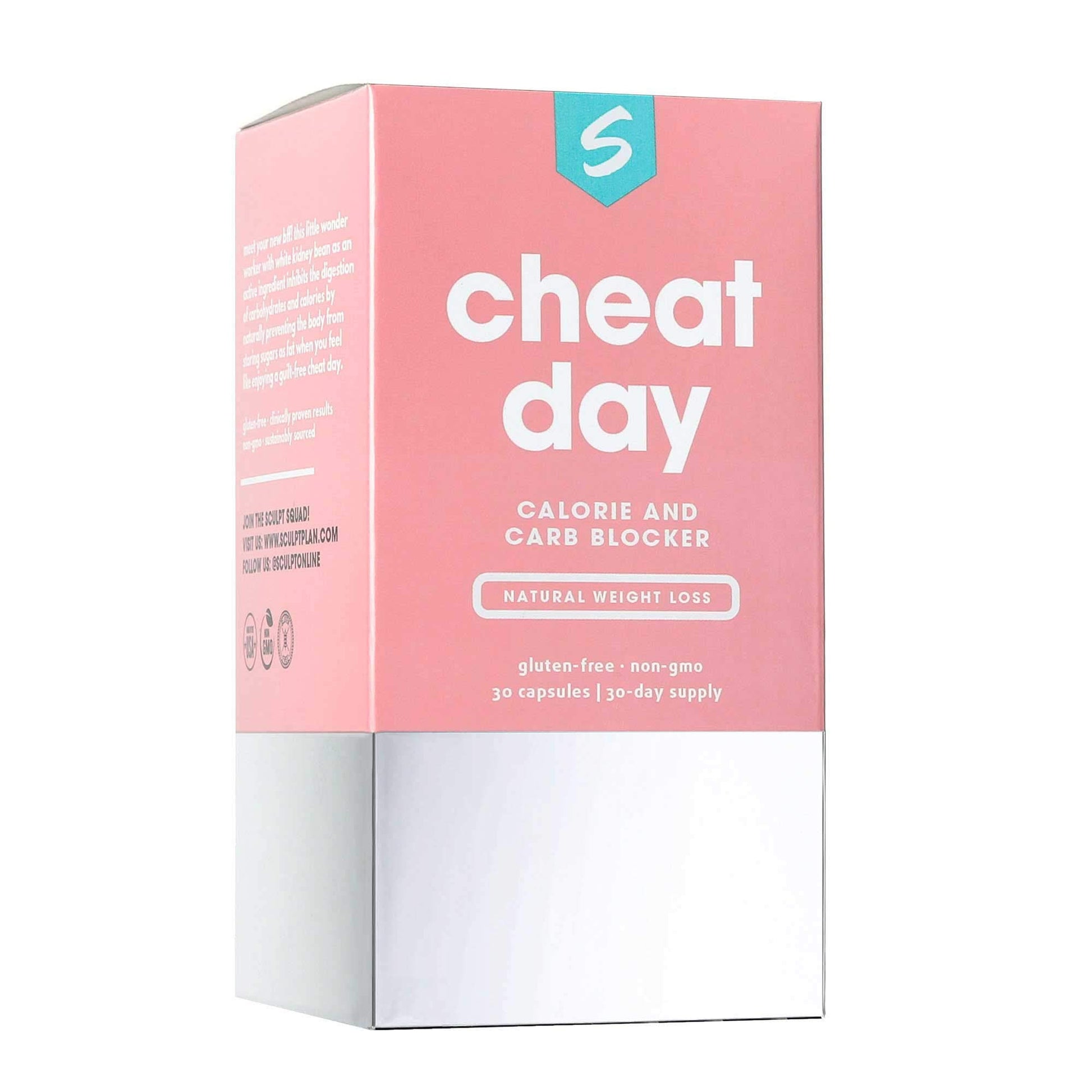 SCULPT Cheat Day Calorie & Carb Blocker 30 Capsules