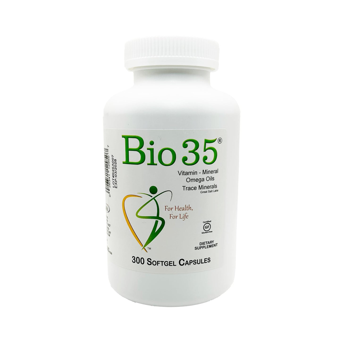 Biotek Bio35 Softgel Multivitamin with Trace Minerals, 300 Count