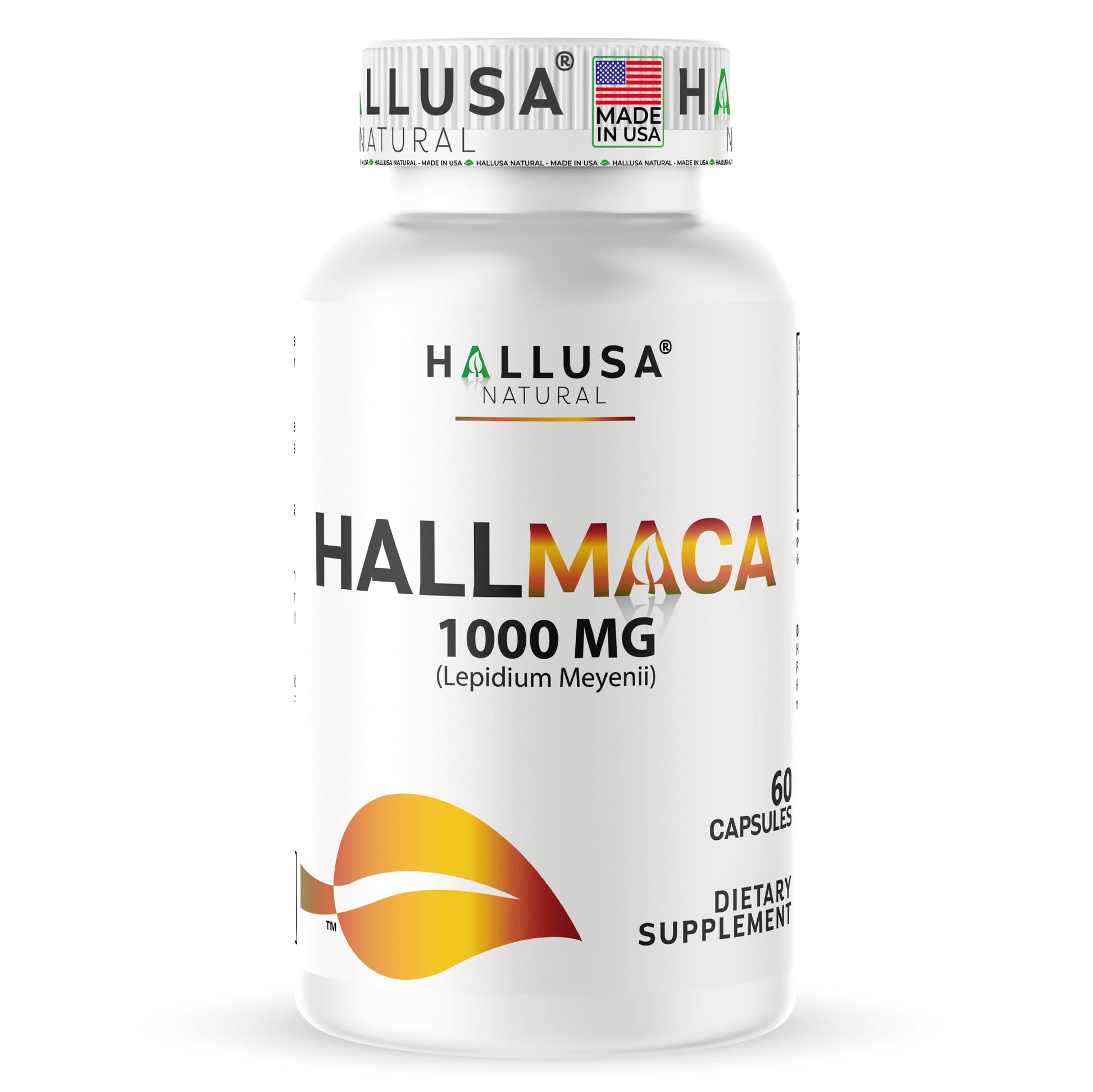 Hallusa Natural Maca Capsule 60 Count