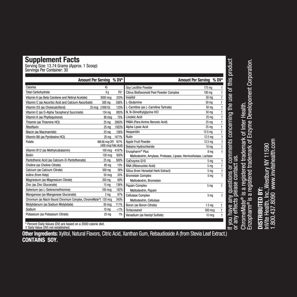 Invite Health Multi Energy Powder 14.53 Ounce