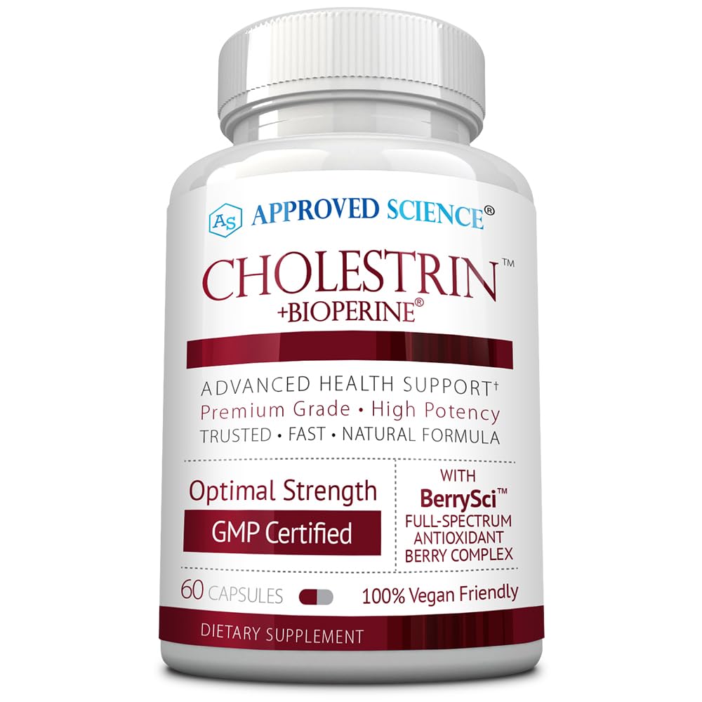 Approved Science Cholestrin Lipid Level Support Capsules, 60 Count
