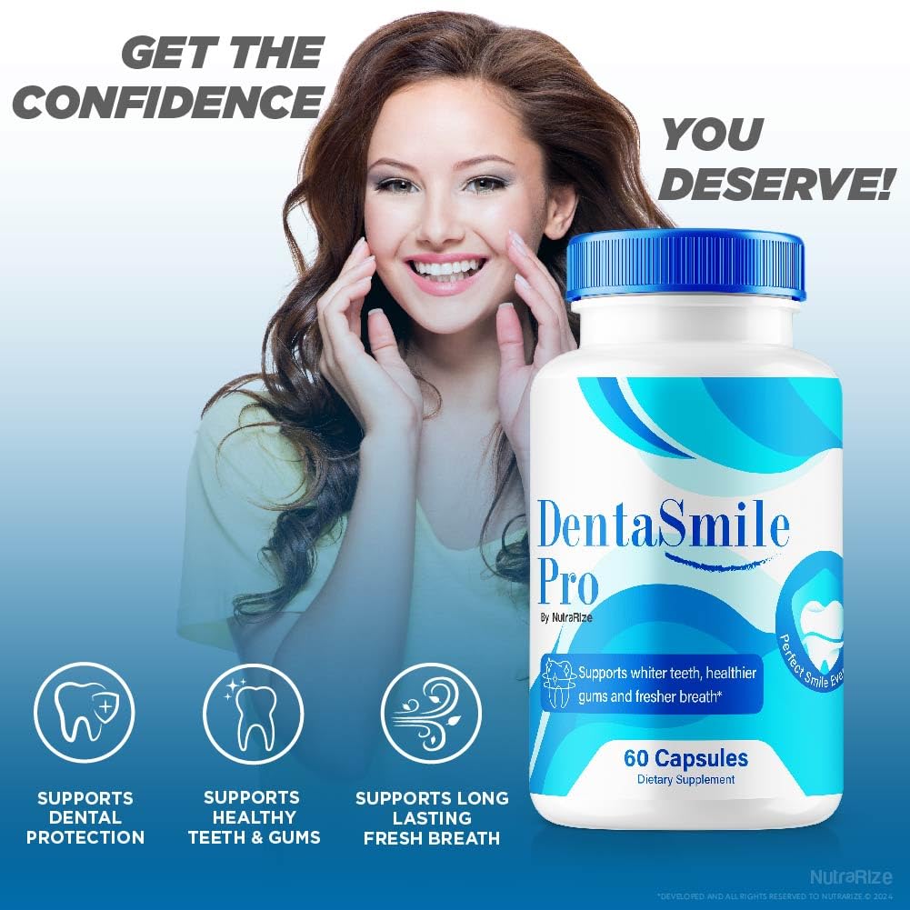 NutraRize Denta Smile Pro Dental Health Capsules 120 Capsules