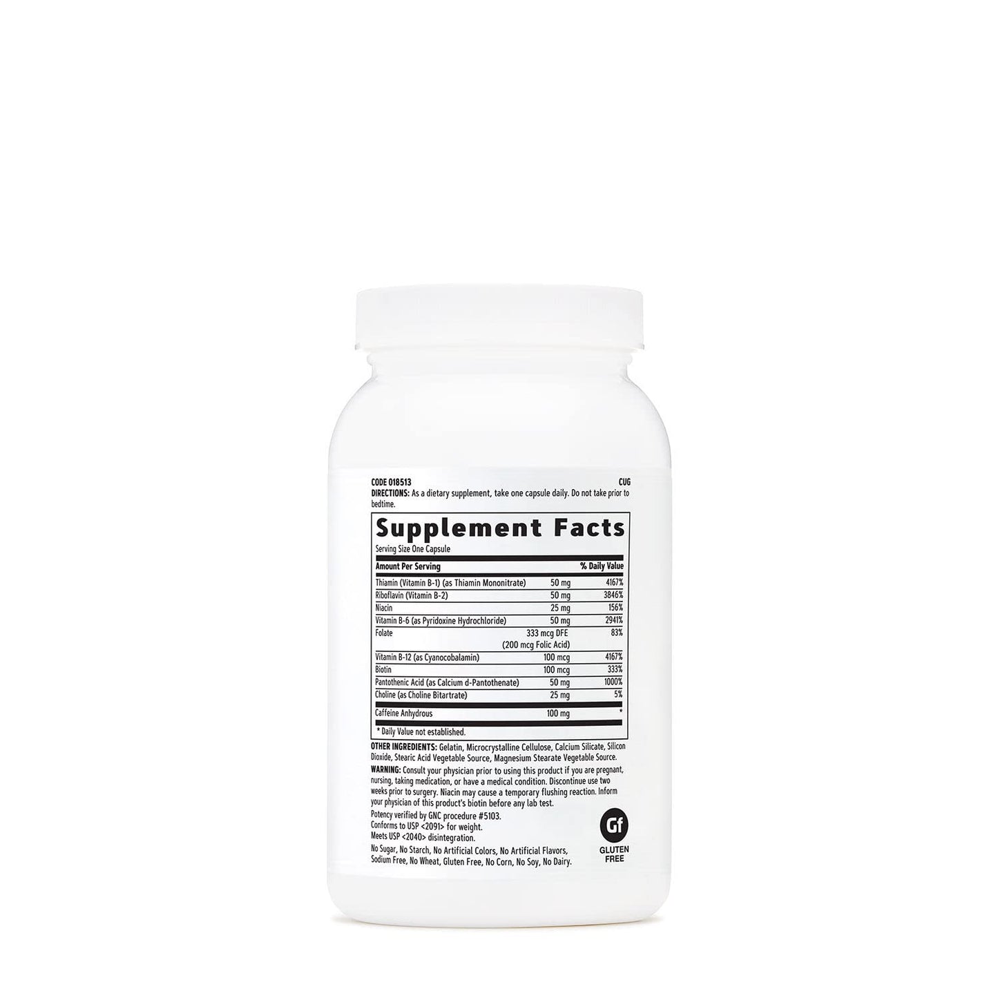 GNC B-Complex Plus Energy Capsule, 120 Capsules