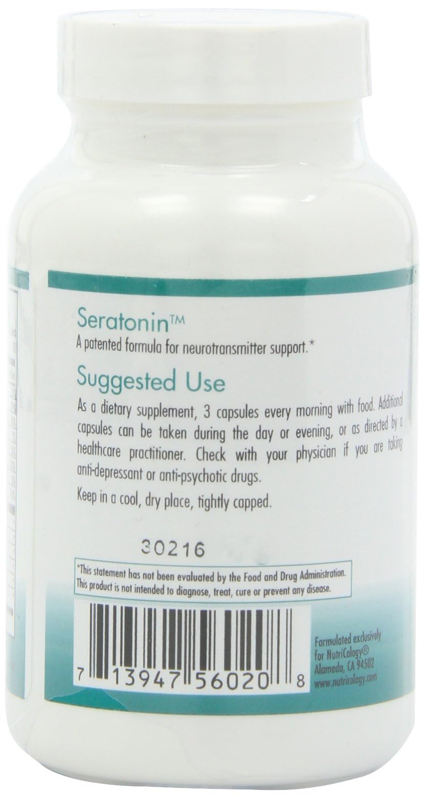 Allergy Research Group NutriCology Seratonin Capsules 90 Capsules