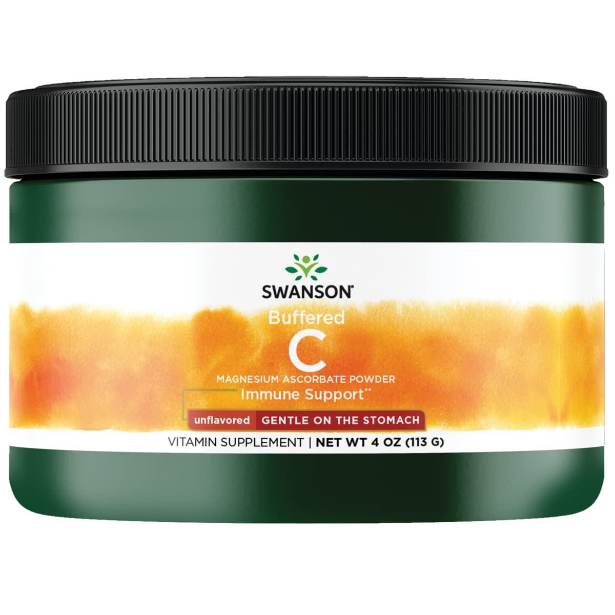 Swanson Buffered C Magnesium Ascorbate Capsules 4 Count