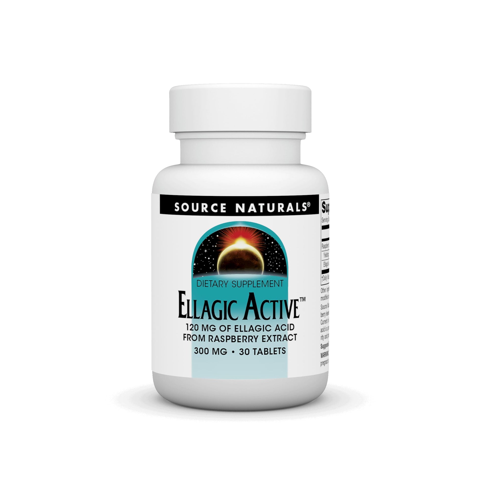 Source Naturals Ellagic Active 300mg Tablet, 30 Tablets