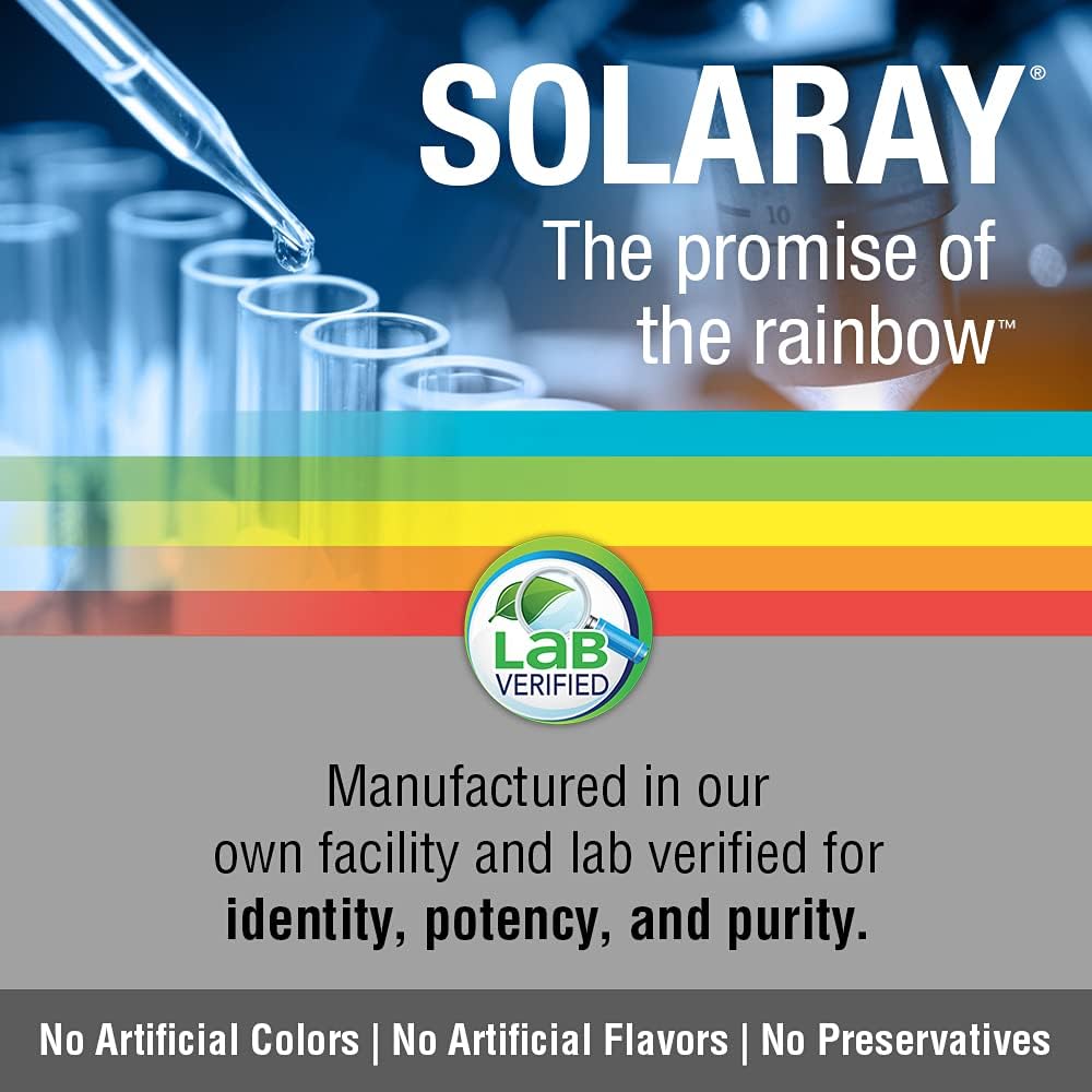 SOLARAY L-Lysine 500mg Capsule, 120 VegCaps