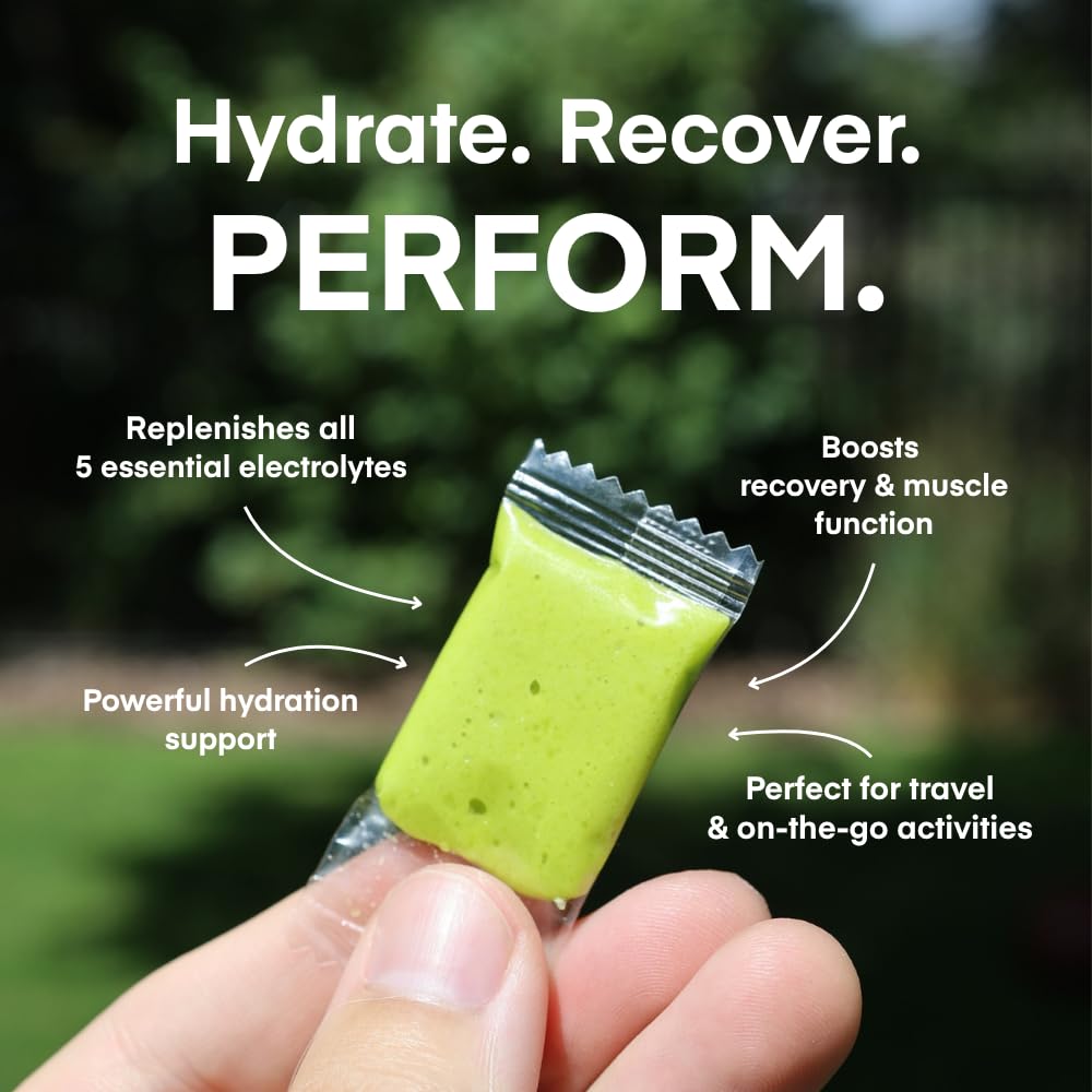 Riptide Electrolyte Chews Green Apple, 24 Chews
