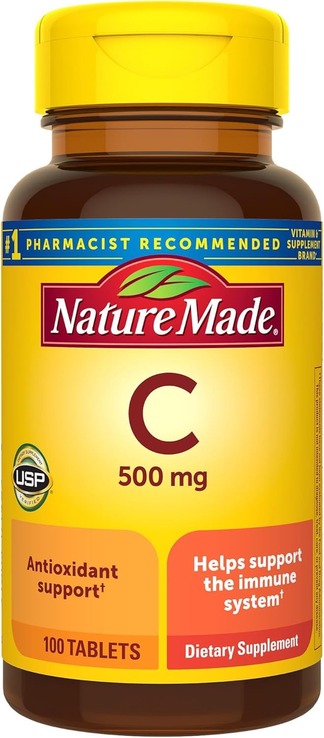 Nature Made Vitamin C 500 mg Caplets 300