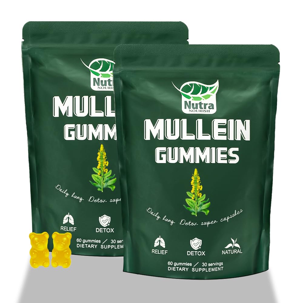 NutraNourish Mullein Gummies Gummy, 60 Count