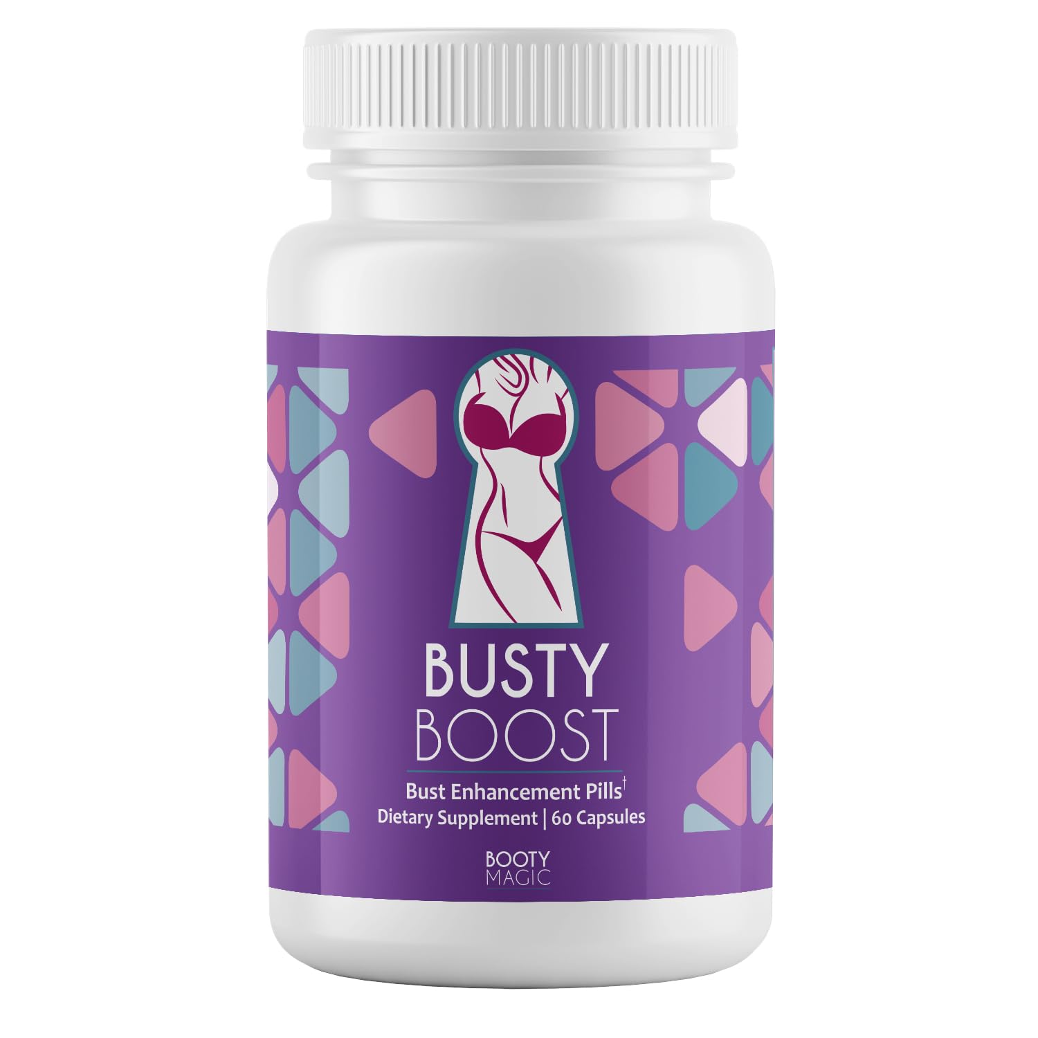 Booty Magic Busty Boost Breast Enhancement Pills Capsule 60 Count
