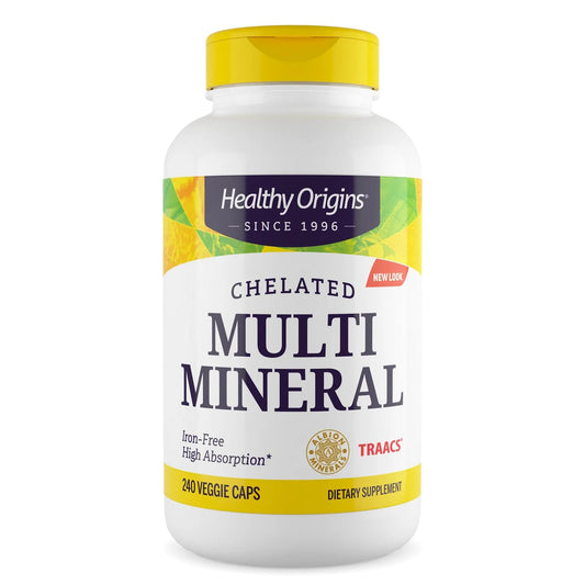 Healthy Origins Chelated Multi Mineral Capsules 240