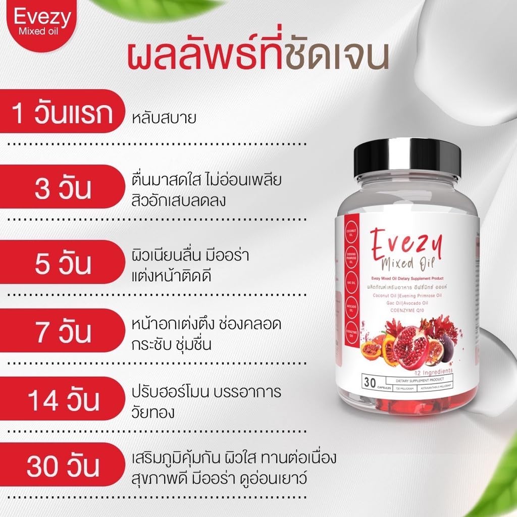 Generic EVEZY Mixed Oil Capsules, 30 Count